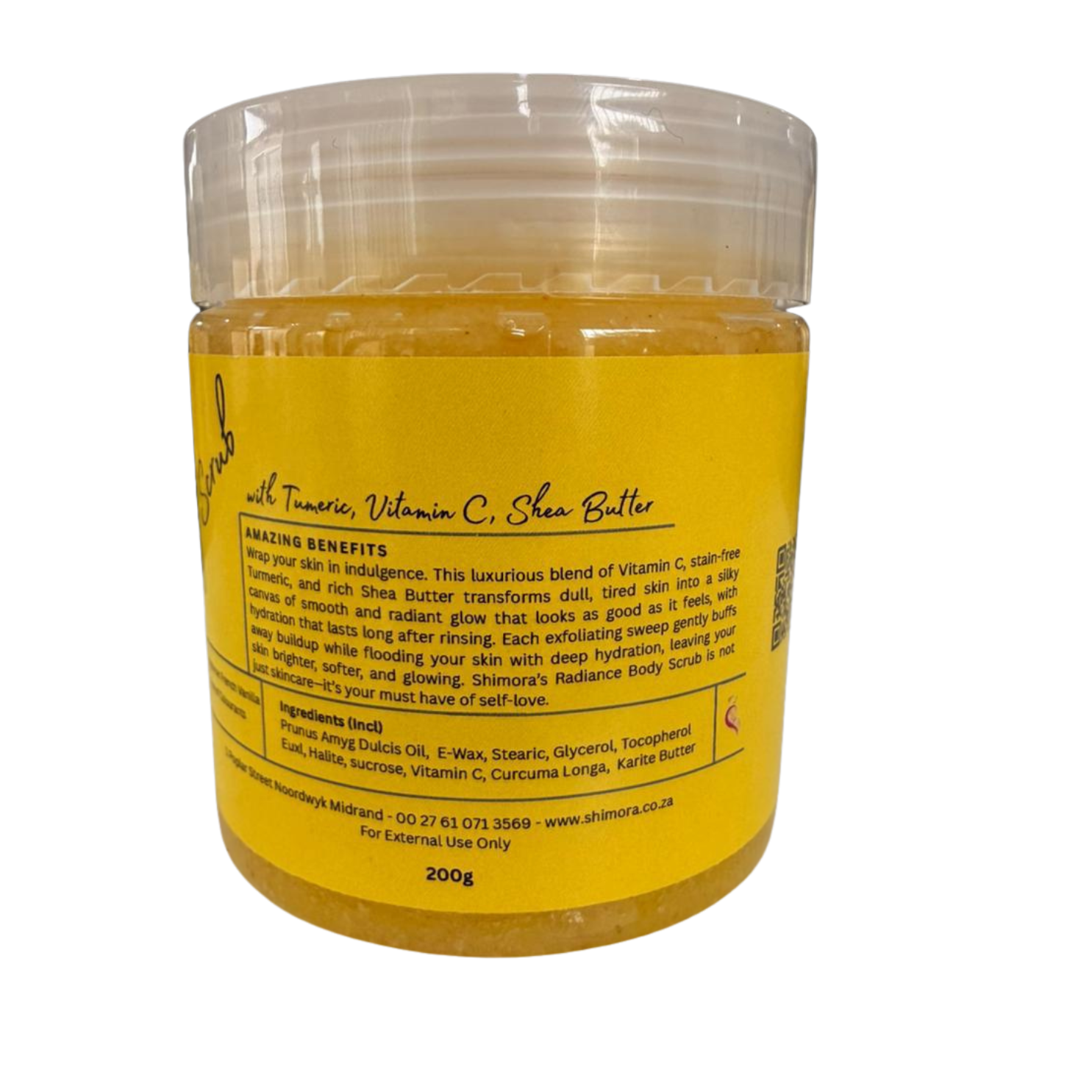 Shimora Best of both worlds body scrub 200g